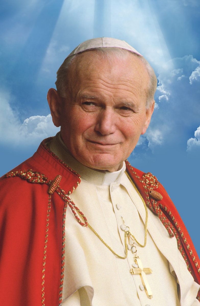POPE JOHN PAUL II SEEN IN IMAGE RELEASED BY POSTULATION OF SAINTHOOD CAUSE